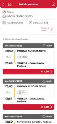 Busitalia Veneto android App screenshot 2